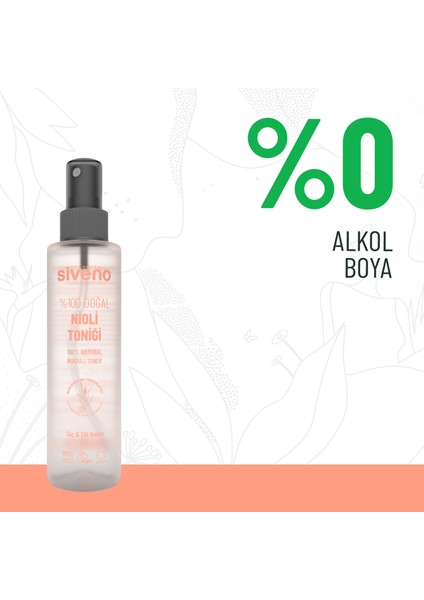Doğal Nioli Suyu Kötü Koku Önleyici Arındırıcı Ferahlatıcı Hassas Bölge Toniği 150 ml modelleri