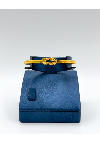 Gold Renk Aşk Düğümü Kadın Gümüş Bileklik fiyatları