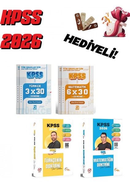 2026 Kpss Genel Yetenek Soru Bankası ve Deneme Seti 4 Kitap Bigel
