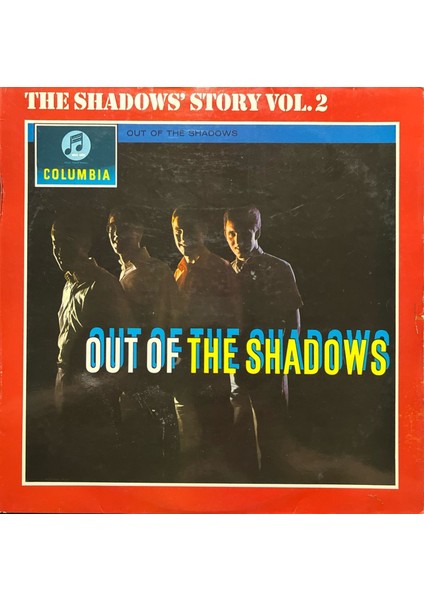 The Shadows' Strory Vol. 2 Out Of The Shadows Lp Plak