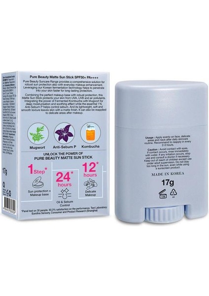 Mat Stick Güneş Kremi SPF50+ 17G