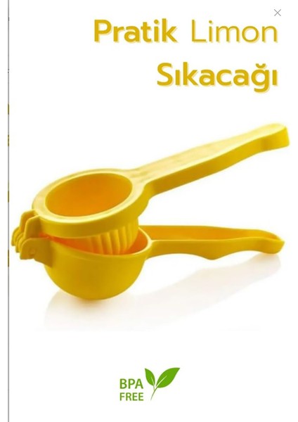 Pratik Limon Sıkacağı | Plastik Bpa Free