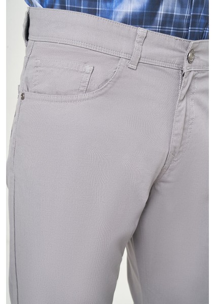 Erkek 5 Cepli Spor Pantolon Gri PNS23Y23105_D55 modelleri