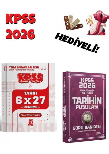 2026 Kpss Lise Ortaöğretim Ön Lisans Tarih Soru Bankası ve Deneme