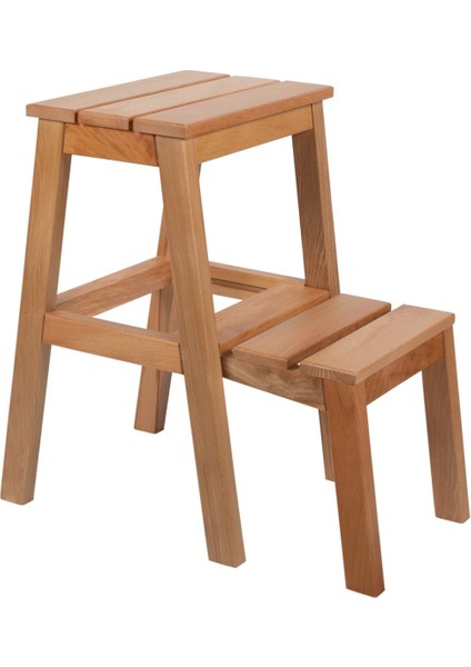 Merdiven Tabure Naturel