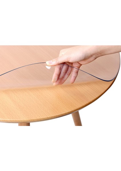 2 mm Kalın Şeffaf Yuvarlak Masa Örtüsü fiyatları