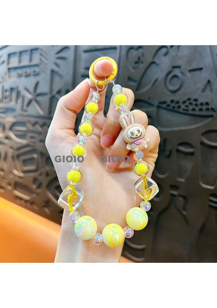 Yeni Sevimli Çizgi Film Işıklı Işık Kulomi Büyük Kulak Köpek Hediye Kutusu Anahtarlık Araba Okul Çantası Dıy Kolye Hediye (Yurt Dışından)