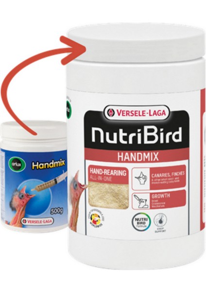 Nutrıbırd Handmix (Büyütme Maması) 500 G. Sptgl