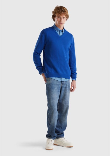 Erkek Mavi Kazak (Model Kodu: 124A1002U4407 ) modelleri