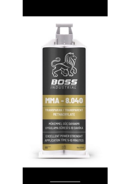 8.040 Mma Pp/pe Hızlı Yapıştırıcı 10-20DK Kürleşme (50ML.)