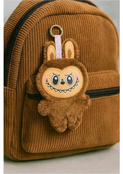 Labubu Kahverengi Peluş Aksesuar - Çanta Aksesuarı - Oyuncak - Anahtarlık 18 cm fiyatları