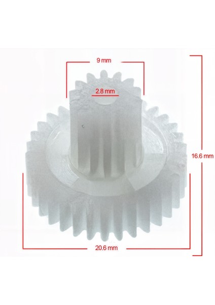 Arçelik Blender Modelleriyle Uyumlu Motor Kaplin Dişli Parça