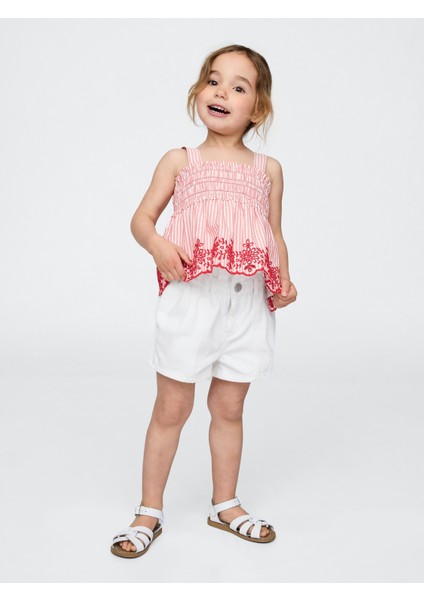 Kız Bebek Beyaz Ultrasoft Denim Stride Şort fiyatları