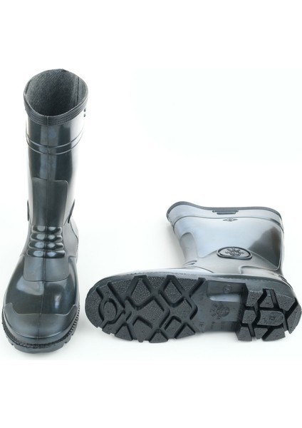 Erkek Kısa Pvc Su Geçirmez Içi Ince Astarlı Iş Çizme indirimleri