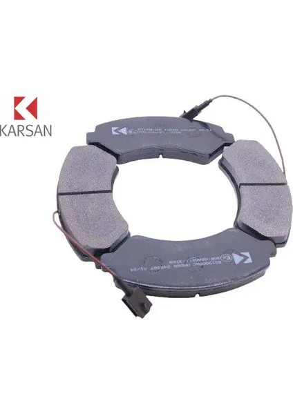 Ön Fren Balata Takımı Aksesuarsız Jest