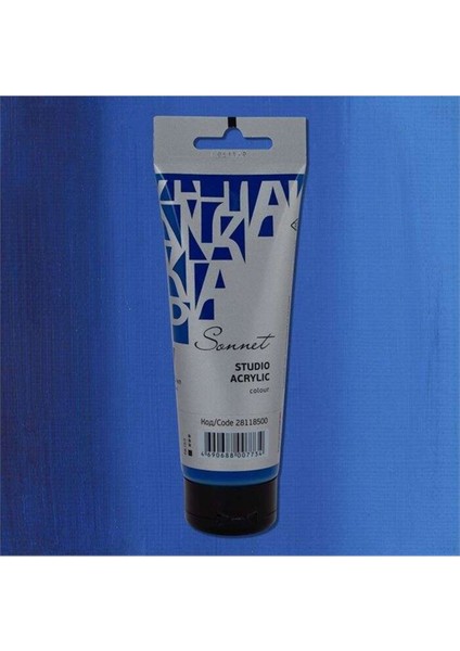Sonnet Akrilik Boya 120 ml Phtalocyanine Blue 500