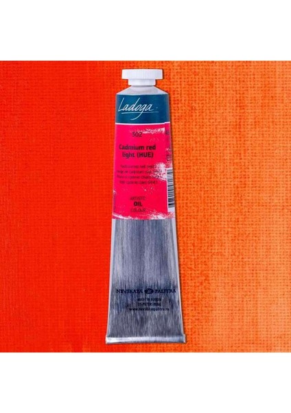 Ladoga Yağlı Boya 46 ml Cadmium Red Light (Hue) 302