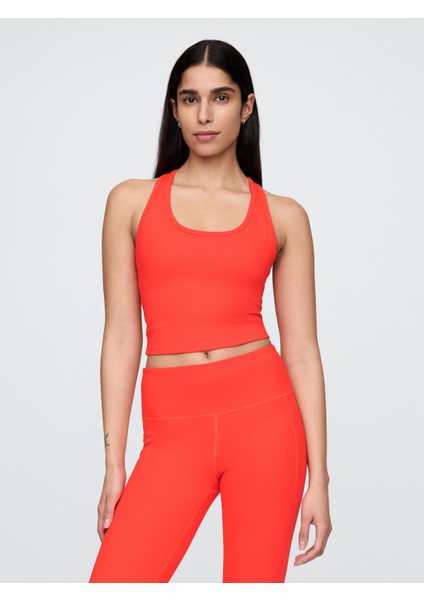 Kadın Turuncu Gapfit Power Racerback Sporcu Sütyeni