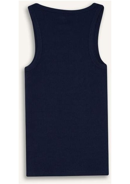 Yeni Sezon Slim Fit Dar Kesim Basic Düz Yuvarlak Yaka Fitilli Kaşkorse Atlet modelleri