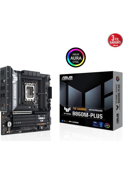 Tuf Gamıng B860M-PLUS 1851 Soket Ddr5 Dp HDMI Matx Anakart