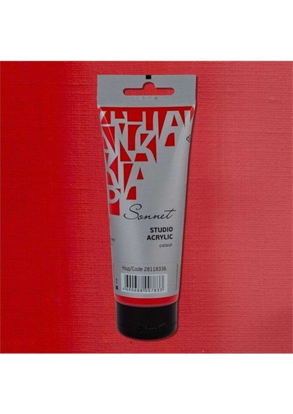 Sonnet Akrilik Boya 120 ml Red Light 336