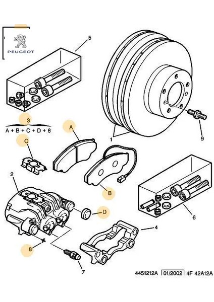 Ön Fren Balatası Boxer-Ducato 2.0/2.2/2.8hdı