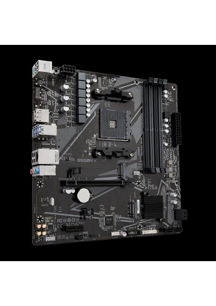 Gıgabyte B550M K Ddr4 4733MHZ(OC) HDMI M.2 Dp Matx Am4