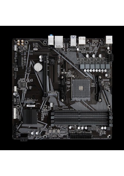 Gıgabyte B550M K Ddr4 4733MHZ(OC) HDMI M.2 Dp Matx Am4