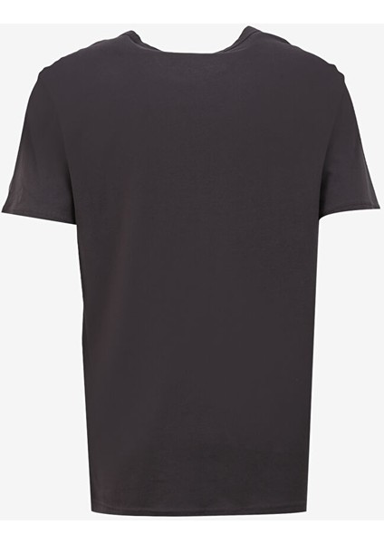 Bisiklet Yaka Antrasit Erkek T-Shirt W241575003 Bisiklet Yaka T-Shirt