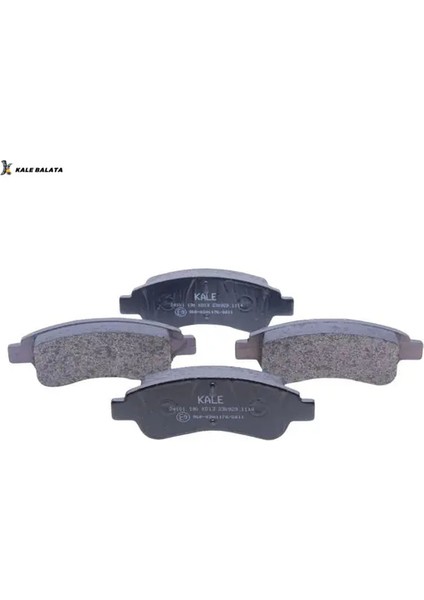 Ön Fren Balatası Civatasız 206-301-PARTNER-BOXER Iıı Arka