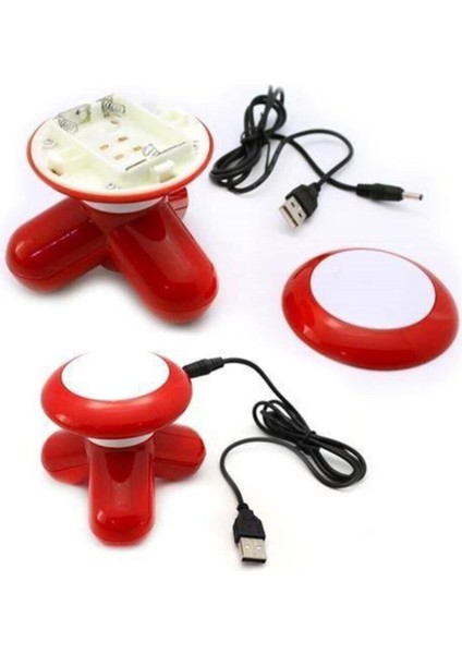 Mini Titreşimli Masaj Aleti, USB Kablo ile Birlikte, Çeşitli Renk Seçenekleri