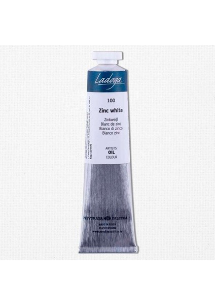 Ladoga Yağlı Boya 46 ml Zinc White 100