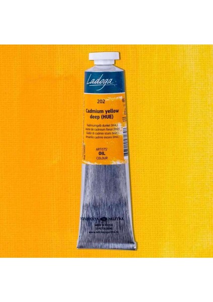 Ladoga Yağlı Boya 46 ml Cadmium Yellow Deep (Hue) 202