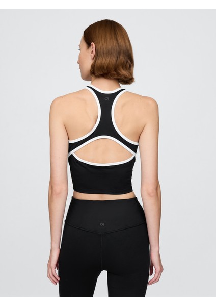 Kadın Siyah Gapfit Power Racerback Sporcu Sütyeni indirimleri