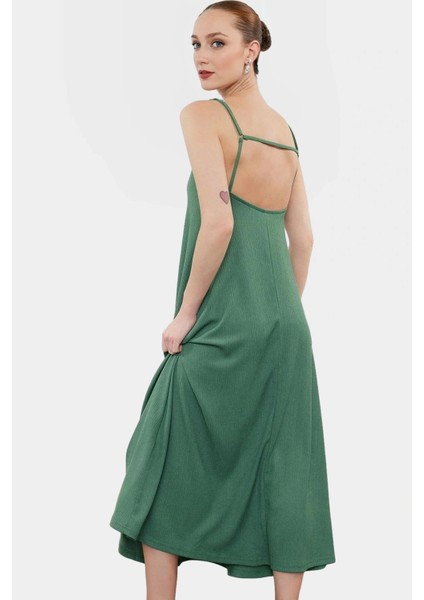 Çok Çiçek Baskılı A Line Maxi Elbise Örme Kumaş Rahat Kalıp Yazlık Premium Kalite modelleri