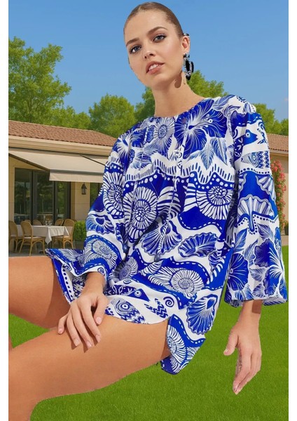 Yazlık Mini Pamuklu Plaj Elbisesi Tesettür Keten Görünümlü Mükemmel Uyum Rahat Kullanım modelleri