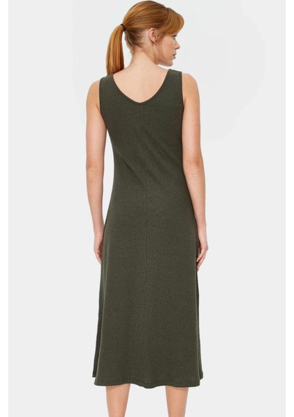 A Line Kolsuz Örme Elbise Rahatlık ve Şıklık Bir Arada Premium Kalite Rahat Şık Modern Stil fiyatları