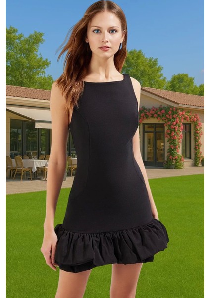 Kısa A Kesim Elbise Finike Dokuma Yazlık Astarlı Mini Elbise Trend Tasarım Profesyonel Görünüm fiyatları