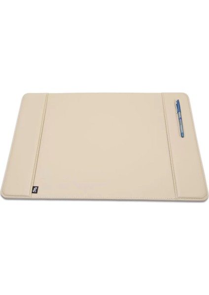 2k 535-10 Rainbow Bej Suni Deri Tek Parça Pad Sümen