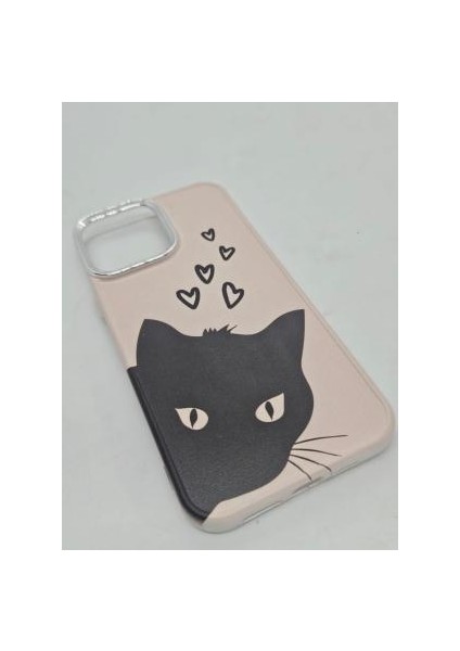 IPHONE 11 Özel Kedi Tasarımlı Lüks Silikon Kılıf modelleri