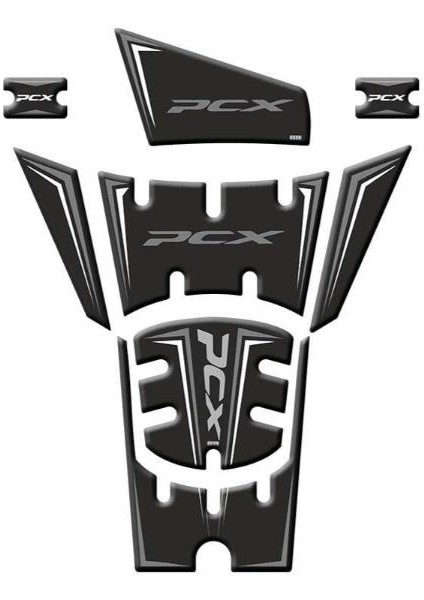 Honda Pcx 2025 Uyumlu Tank Pad 004