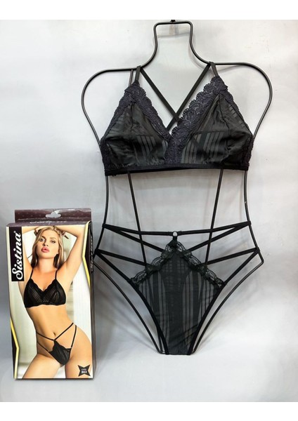 Siyah Bralet Sütyen Takım - B863 - Beden L/xl Ynsmr fırsatları
