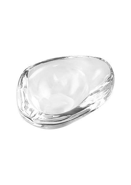 System Cyrstal Ashtray Transparent Gümüş Tek Ebat BA2053 057 C1