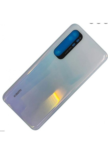 Xiaomi Mi Note 10 Lite Beyaz Arka Pil Kapağı Batarya Kapağı