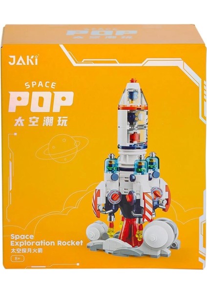 Bfs JK8508 Jaki Uzay Roketi Blok Seti -Vagon Life