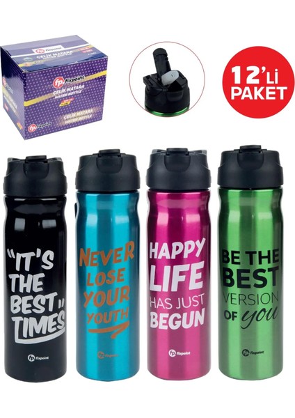Çelik Matara P-2183 12LI Paket