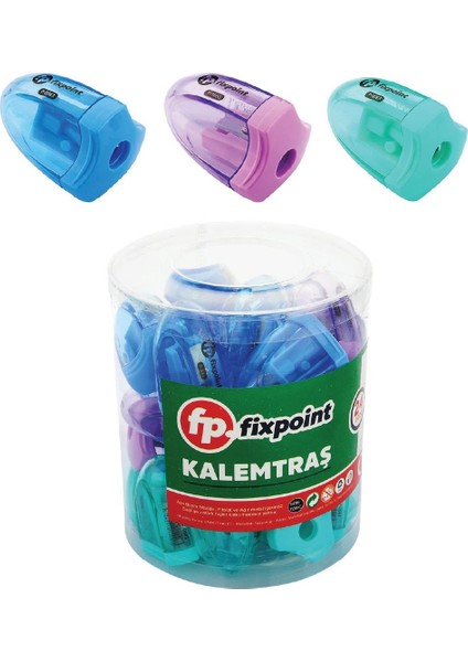 Kalemtraş Tekli,kavanoz P-0063