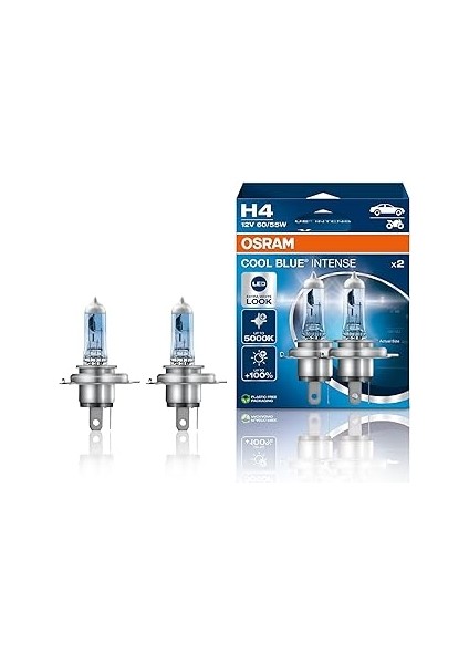 H4 Cool Blue Intense Next Gen 5000K Beyaz Işık (Takım-2 Adet)