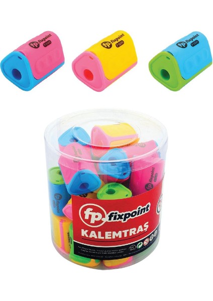 Kalemtraş Tekli,kavanoz P-0049