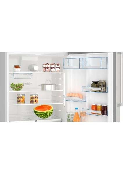 KDN76AIE1N Buzdolabı No Frost Kolay Temizlenebilir Inox